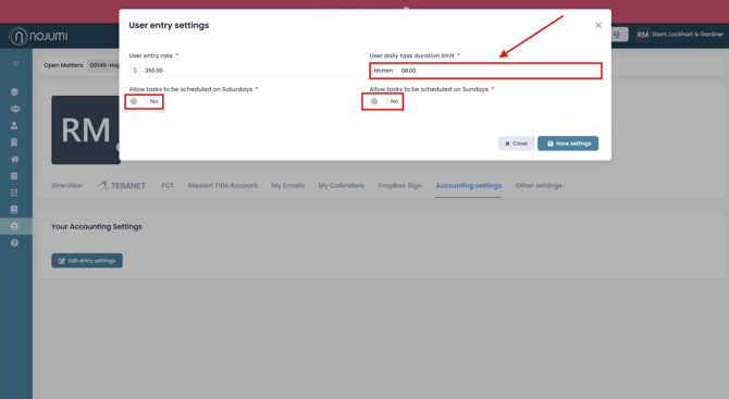 Daily task duration help page photo 2