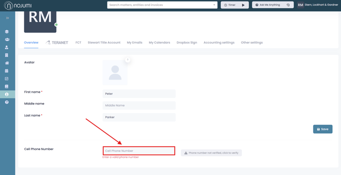 How to add your phone number help page photo 1