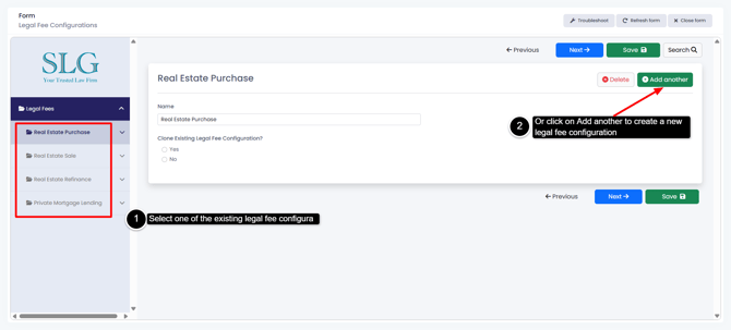 Legal Fee Configuration-1