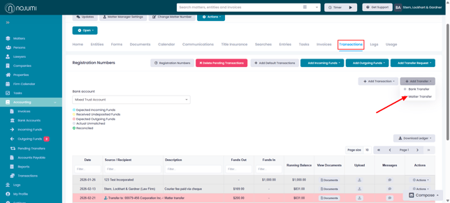 Matter Transfer Direct - 1